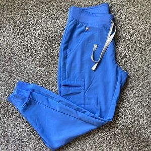 FIGS Ceil Blue Zamora Jogger Scrub Pants
